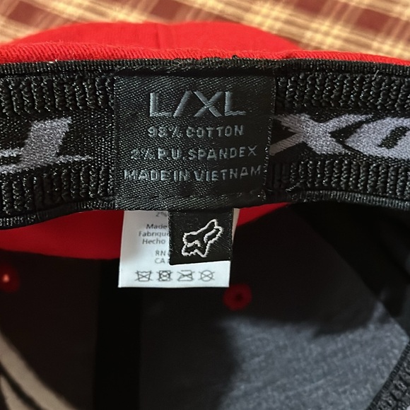 Men’s Honda Racing HRC Fox Flex Fit Hat - Picture 7 of 7